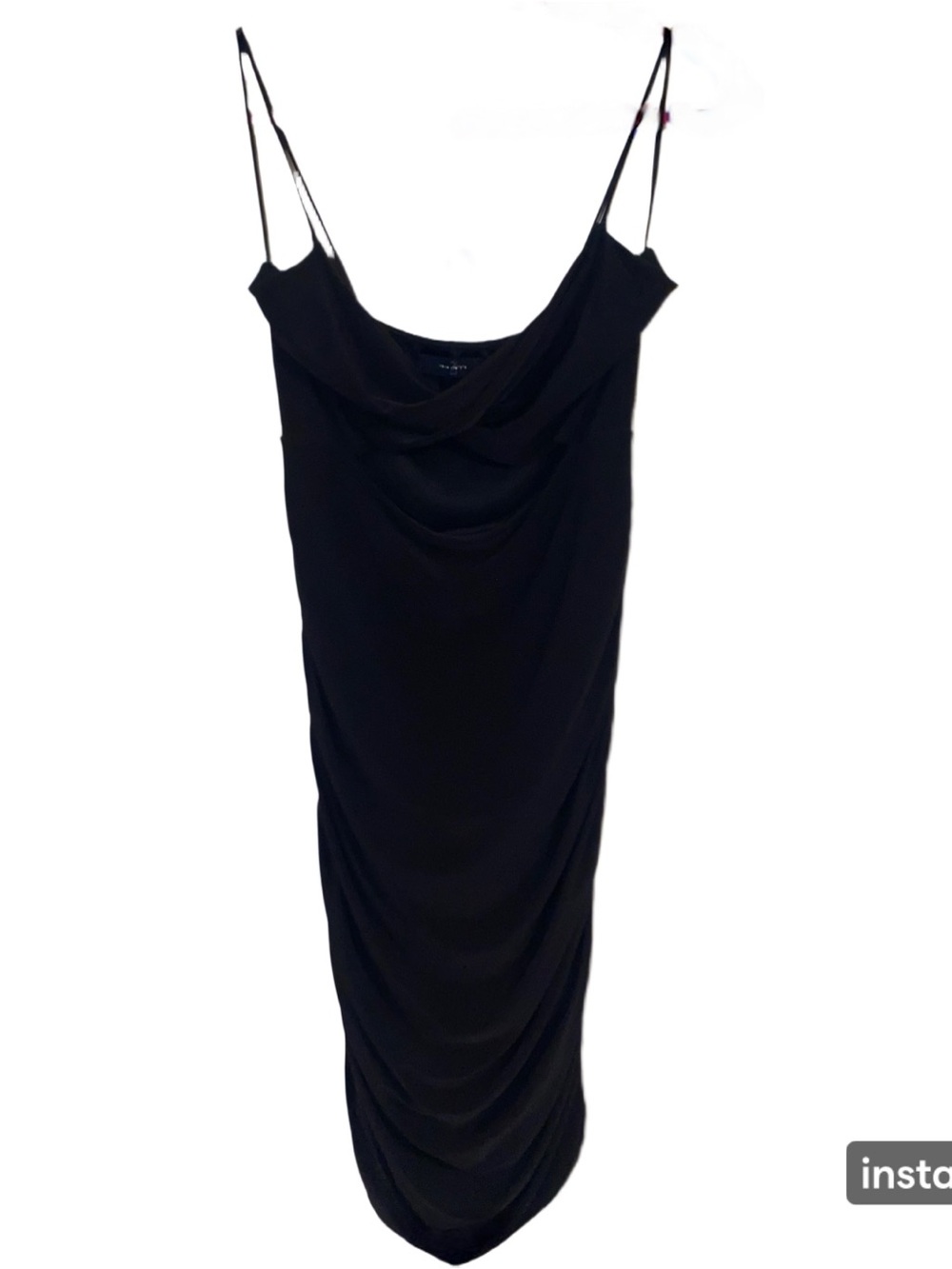 Black Spaghetti Strap Dress